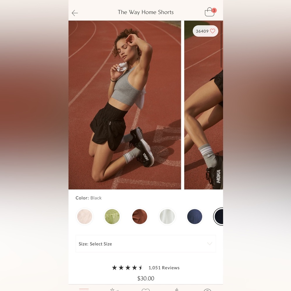 Free People the way home shorts